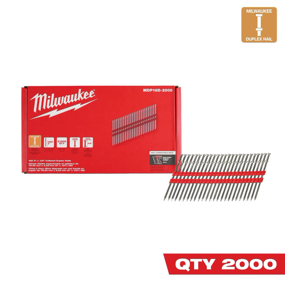 Milwaukee® Collated Duplex Nails