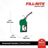 Fill-Rite 1 Automatic Diesel Spout Nozzle (Green)