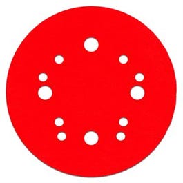 Orbital Sanding Disc, 12 Hole, Hook & Loop, 220-Grit, 5-In., 15-Pk.
